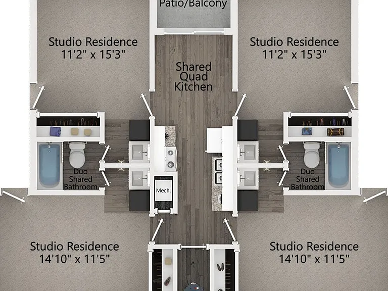 Colony Studios & Apts — Photo 4
