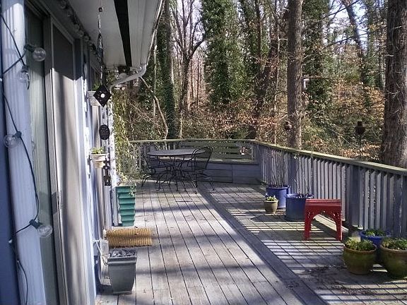 Part of deck