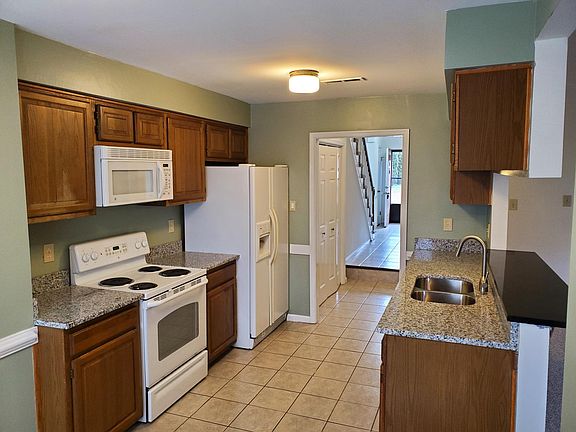 Kitchen looking toward front door