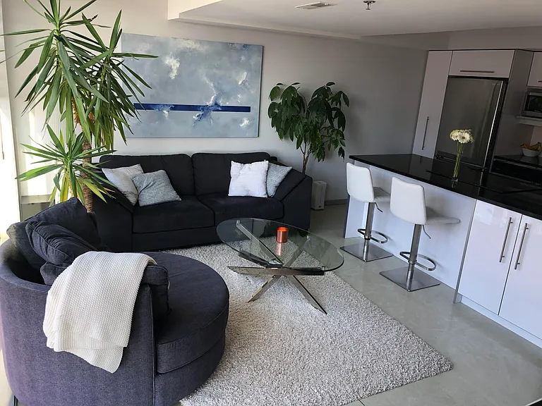 Open Floor Plan - Kitchen and Living Room