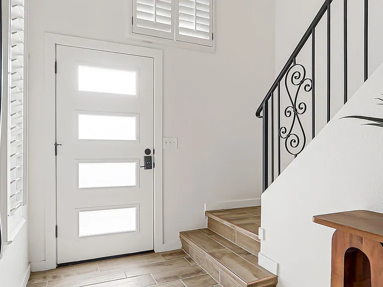 Entrance from inside!