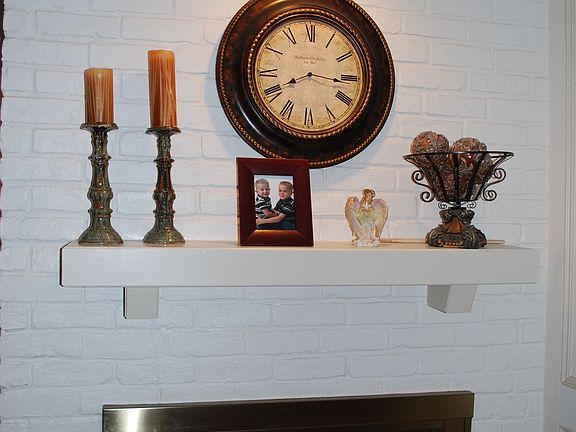 This Fireplace is beautiful all year long!