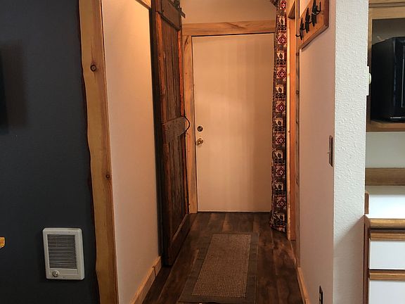 Entrance from garage. 