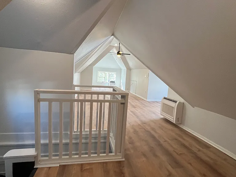 Loft space - so much natural light!