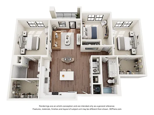 Floor plan C1