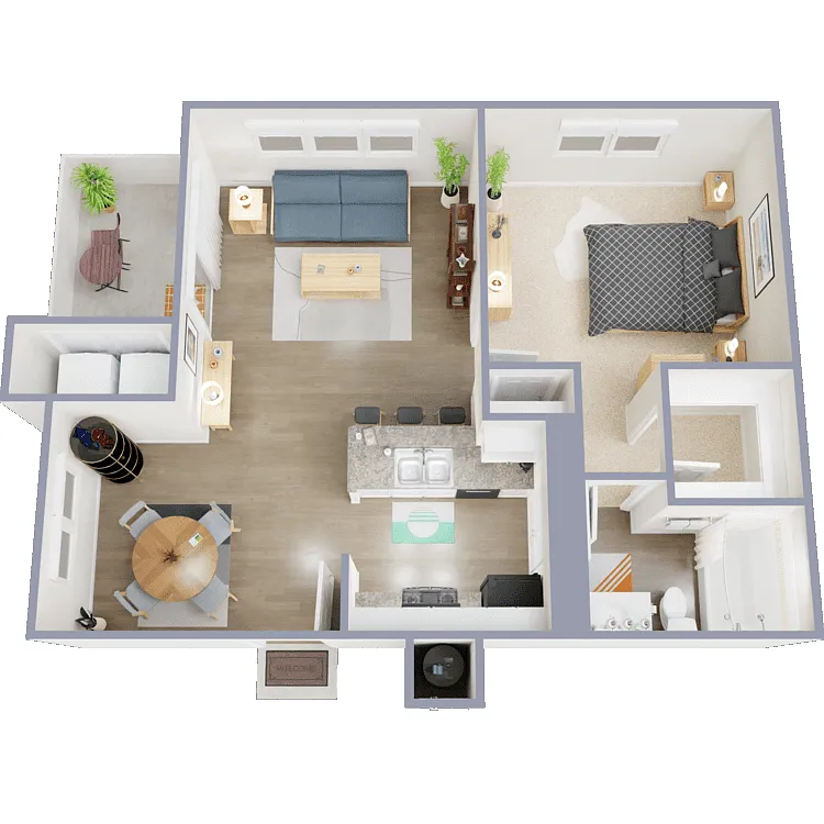 Floor plan Plan Two
