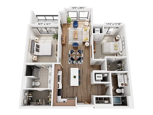 Floor plan Grays
