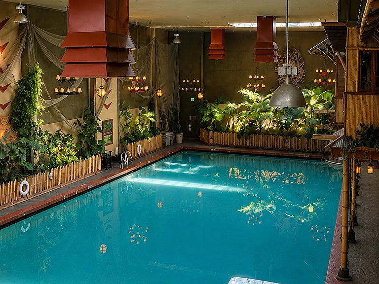 All-season, indoor pool at nearby McMenamins Anderson School.