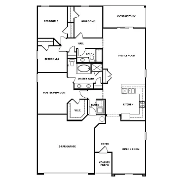 Floor plan Hillcrest