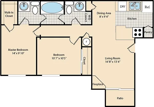 Floor plan The Antero