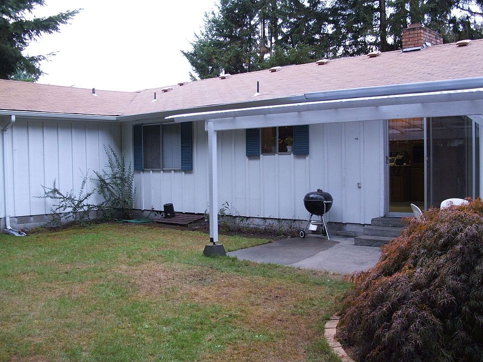 Large back yard