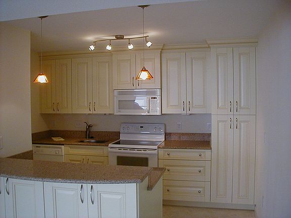 Completely renovated kitchen with natural quartz counter tops 