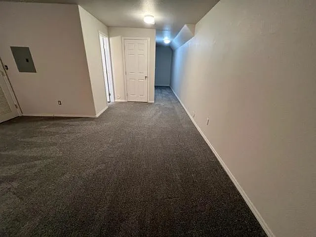 Basement bedroom, with it's own finished bathroom. It now has LVP flooring.