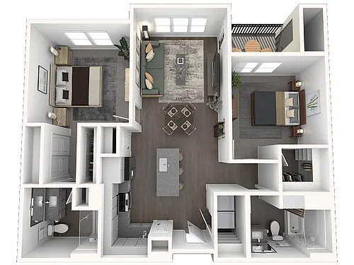 Floor plan B1