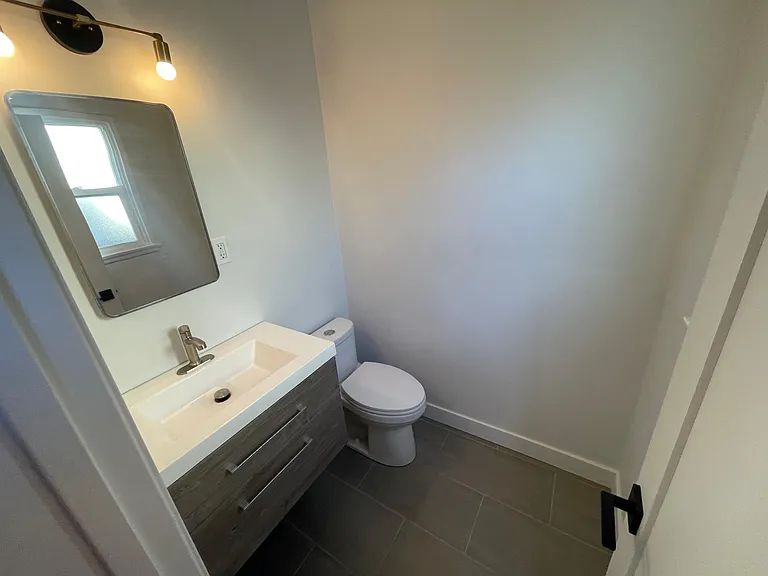 powder bath off laundry