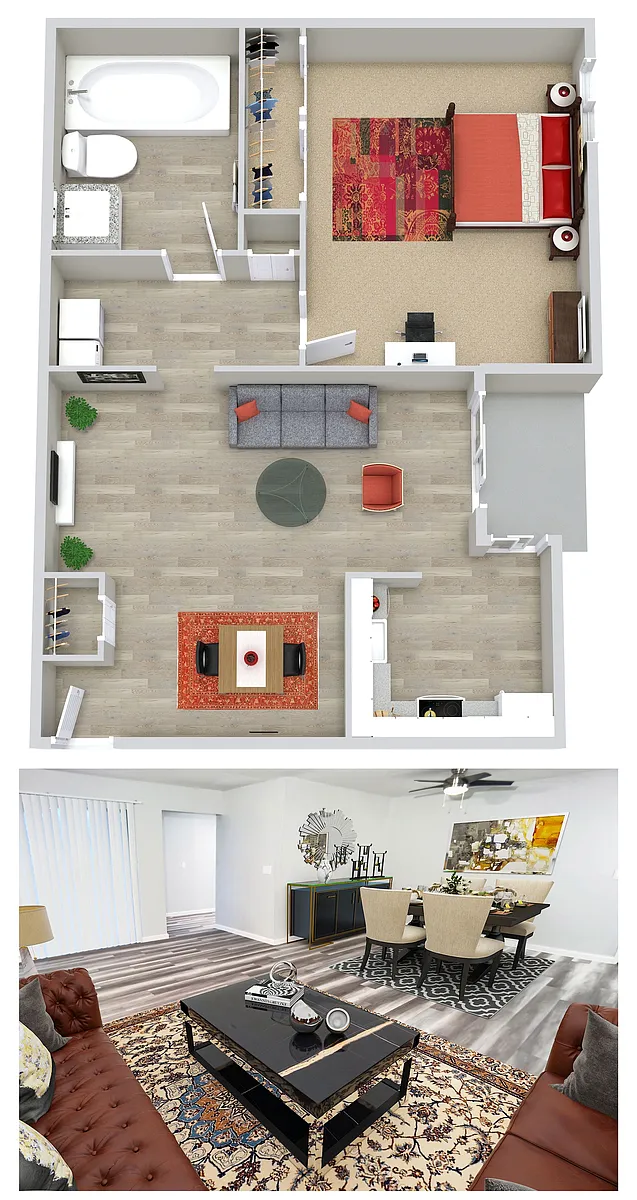 Floor plan The Birch - Premium Upgrade