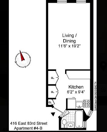 5th image of 416 E 83rd St APT 4B
