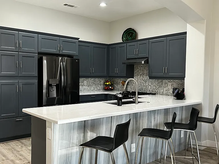Kitchen come with everything you need to prepare a simple to gourmet meal