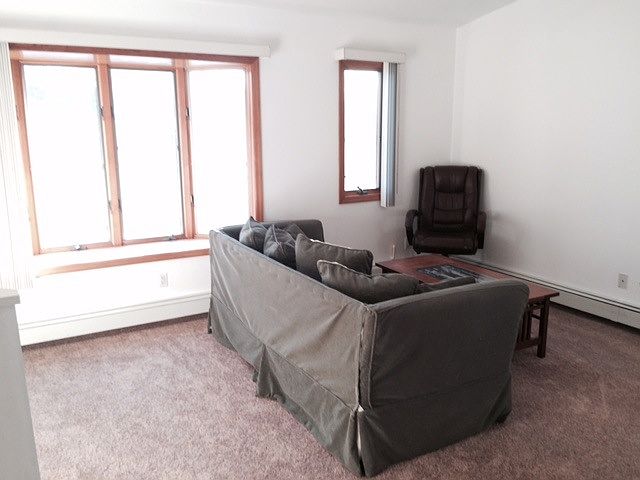 Living Room with Bay Window