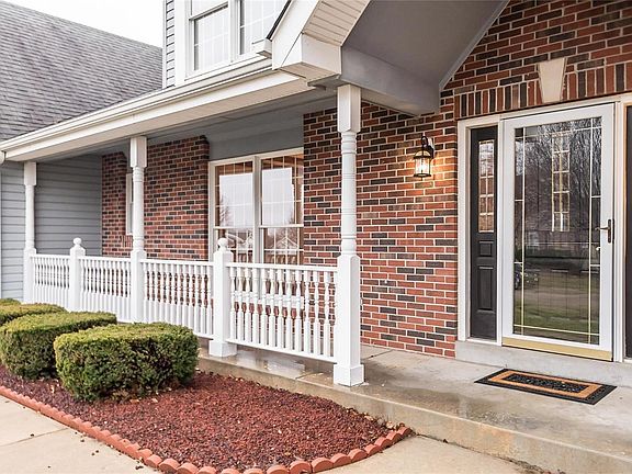 A new Entry Door System with leaded glass sidelights was recently installed.  Porch railings have been upgraded to low maintenance products and illustrate a high quality look and feel.