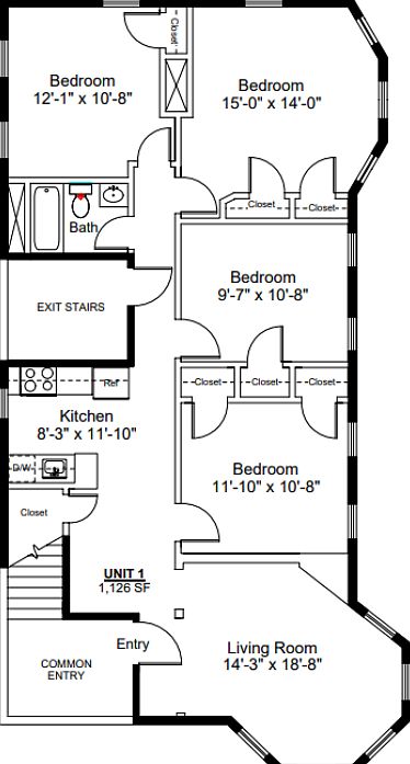 1st image of 8 Parker Hill Ave APT 2