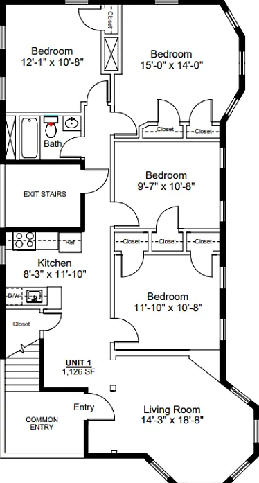 8 Parker Hill Ave #2