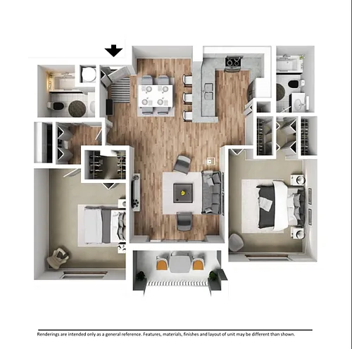 Floor plan Monarch