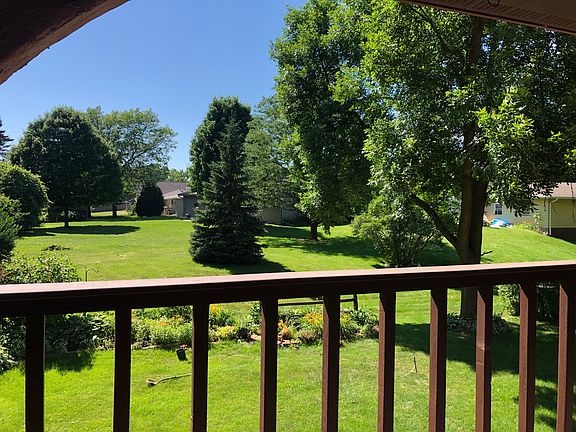 Balcony and Backyard