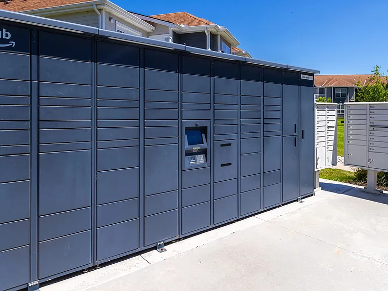 Enjoy the convenience of Amazon Hub lockers for secure and easy package deliveries, ensuring your packages are safe and accessible at any time.