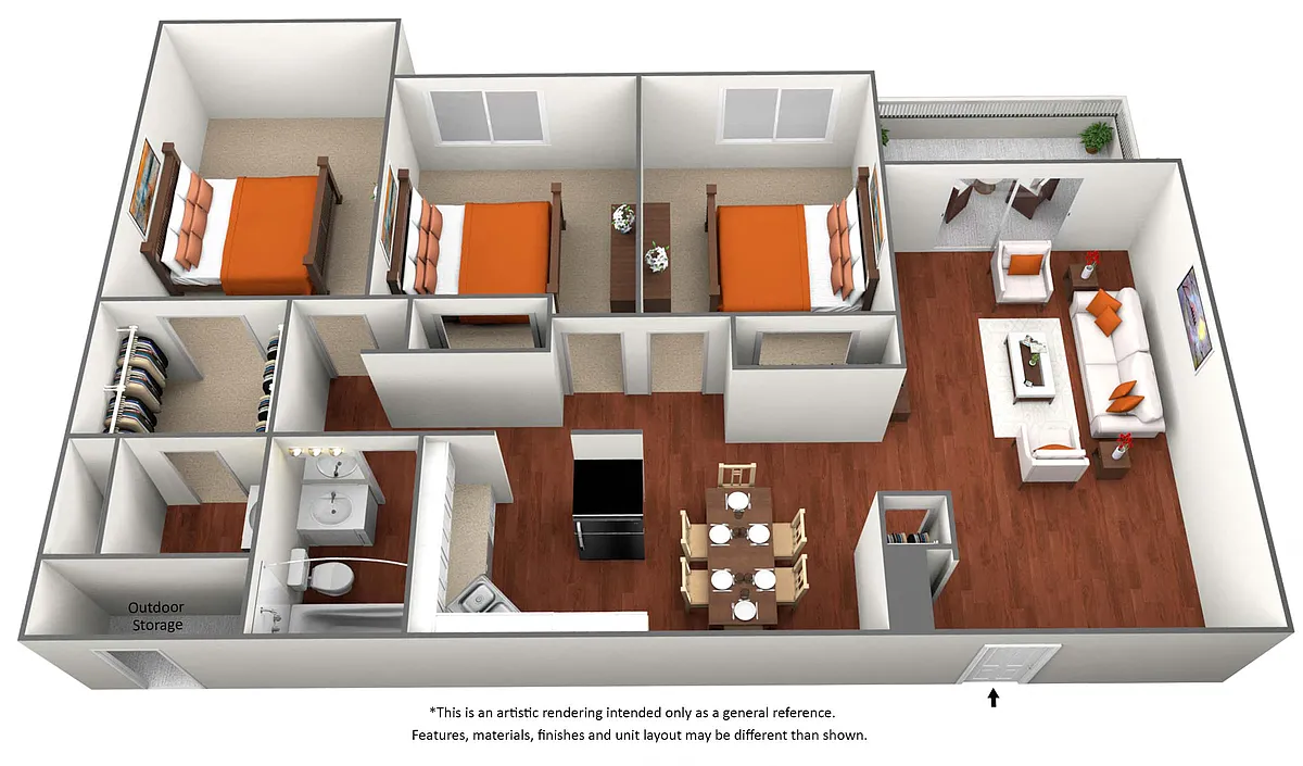 Floor plan Grays Peak
