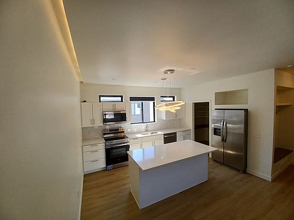 Unique hidden built-in strip light for just the right amount of light on those cozy winter nights