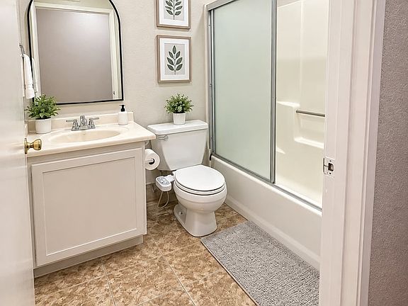 Hallway bathroom