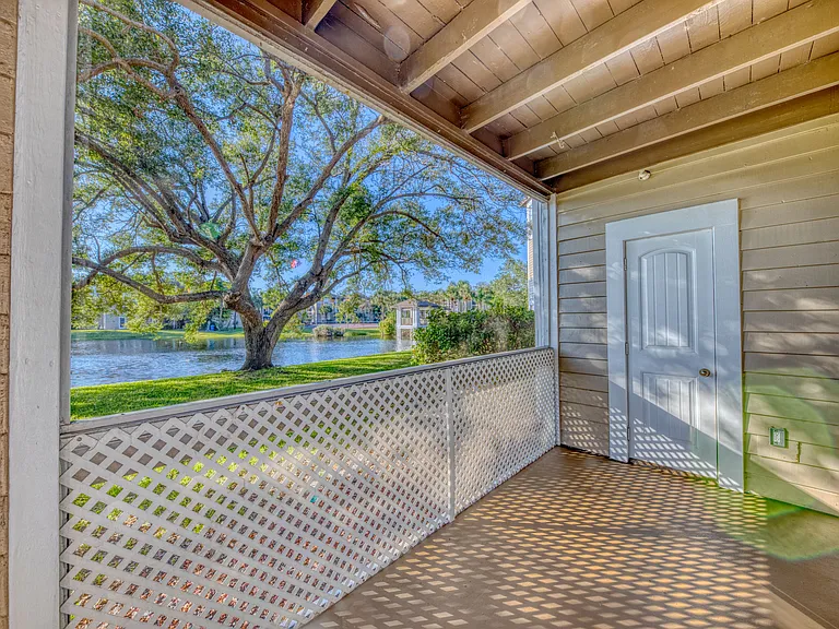 Lanai storage in select apartments