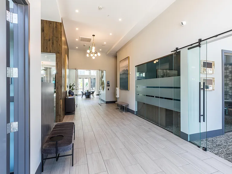 Front Entrance and Leasing Office