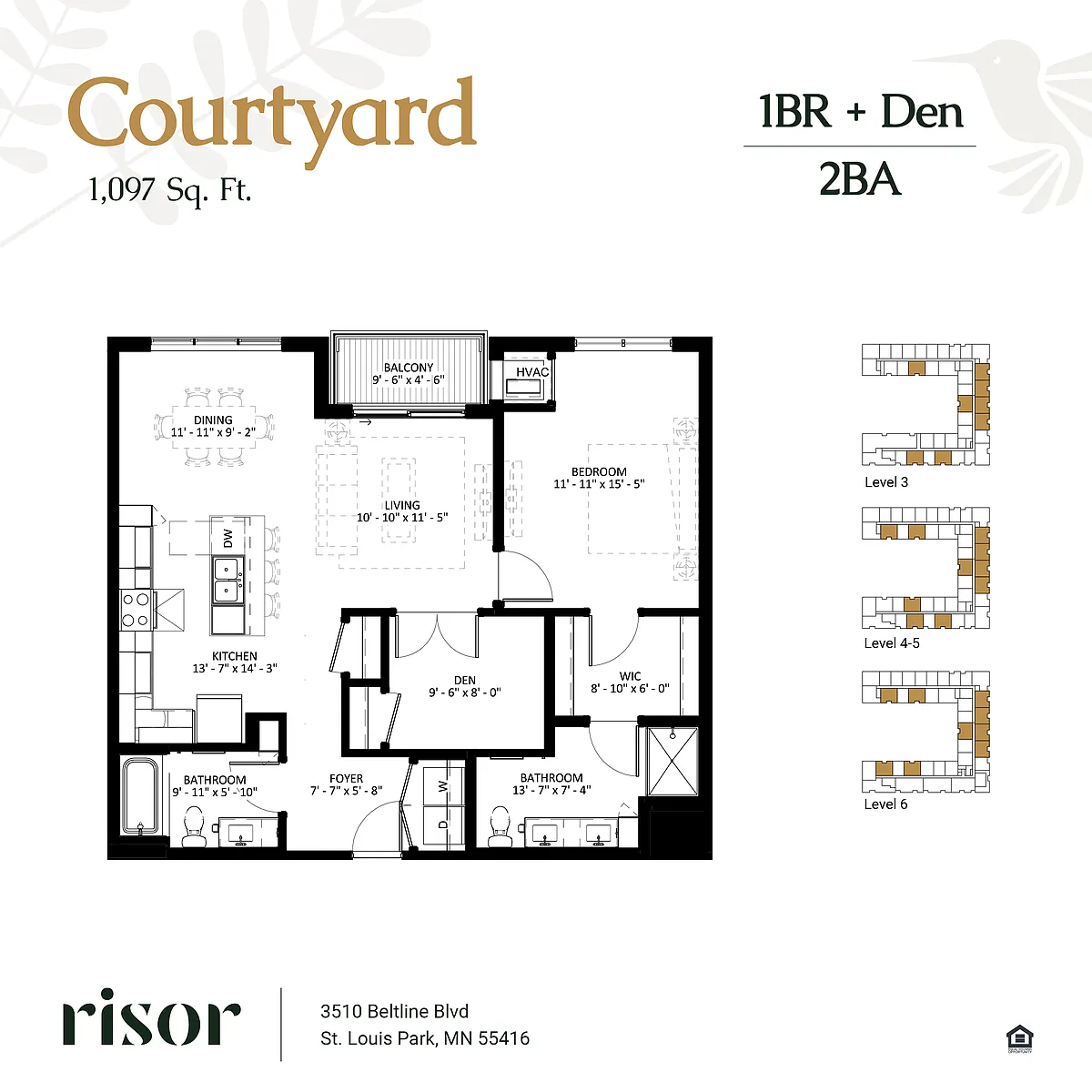 Floor plan Courtyard