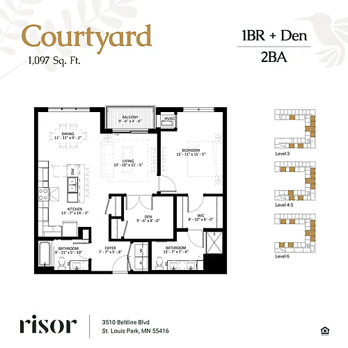 Floor plan Courtyard
