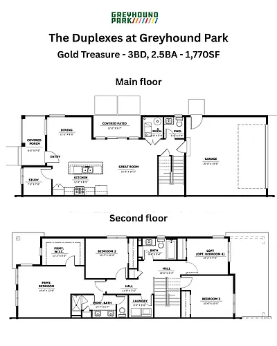 Floor plan Duplex