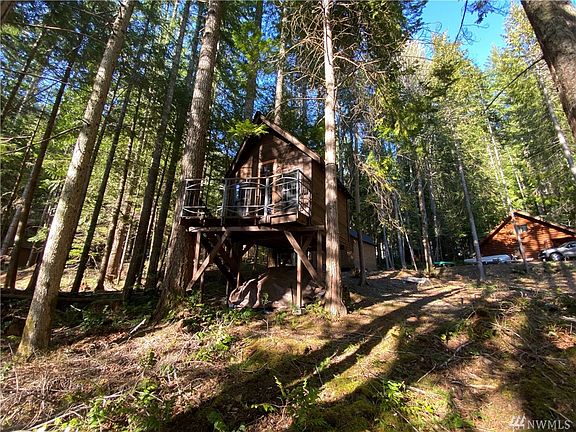 Great view of the 10x11 tree house!
