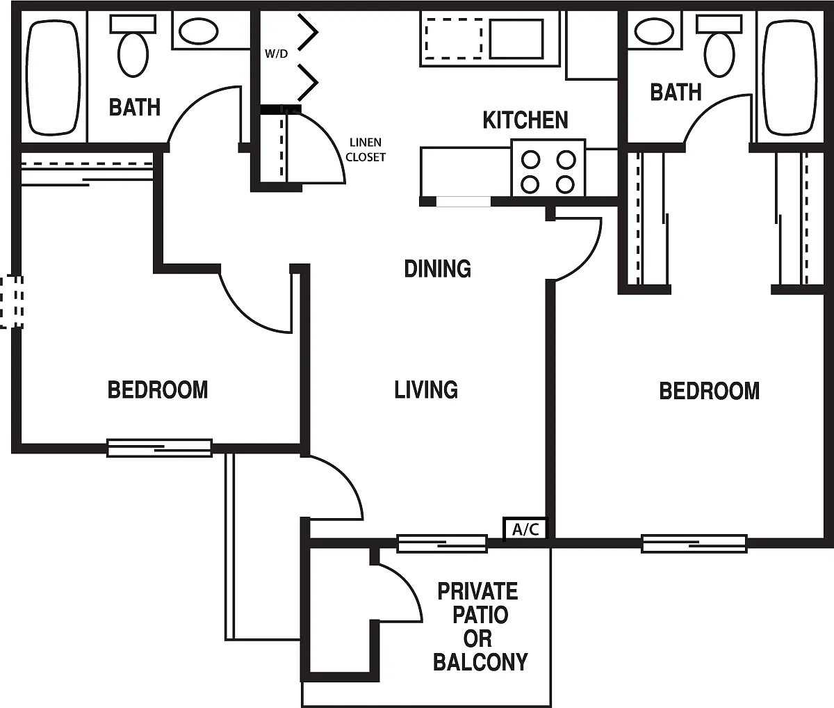 Floor plan The Redwood 2