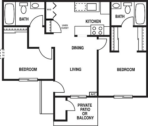 Floor plan The Redwood 2