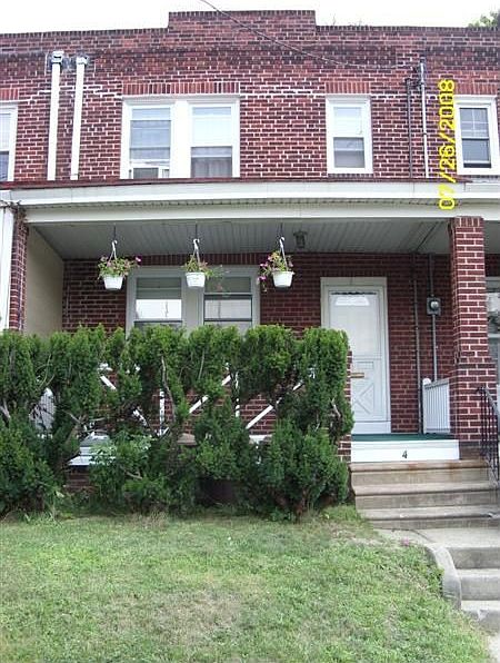 front of house, parking in rear