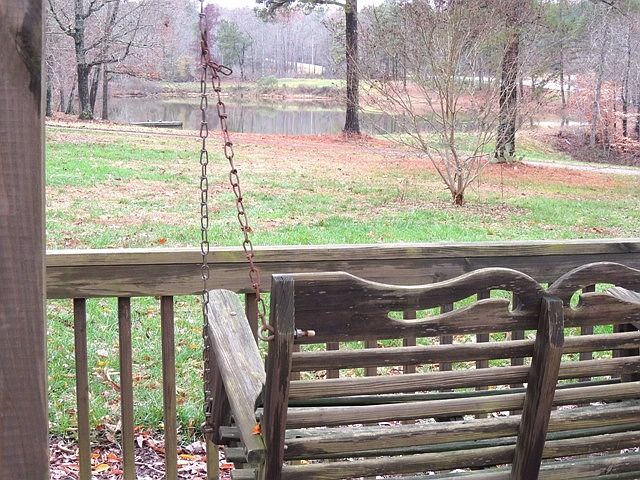 From deck, overview pond