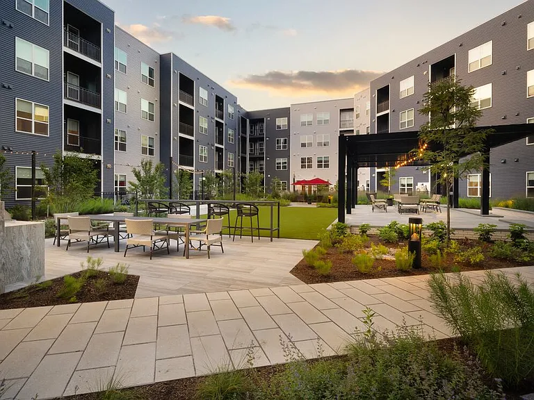Building 100 Courtyard