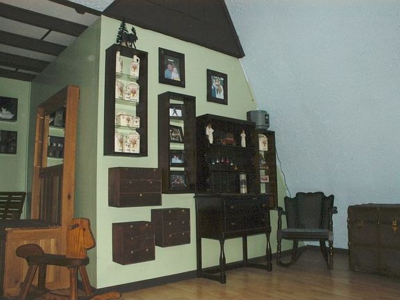 Living room is in a "L shape"