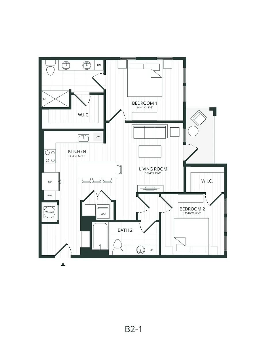 Floor plan B21