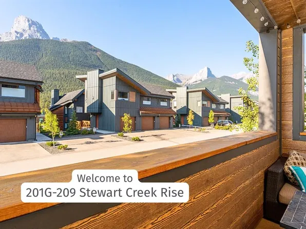 209 N Stewart Creek Rise #201G, Canmore, AB T1W 0N9