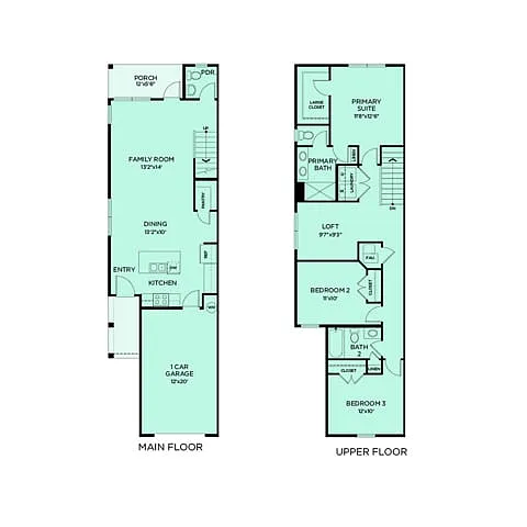 Floor plan Oakleaf
