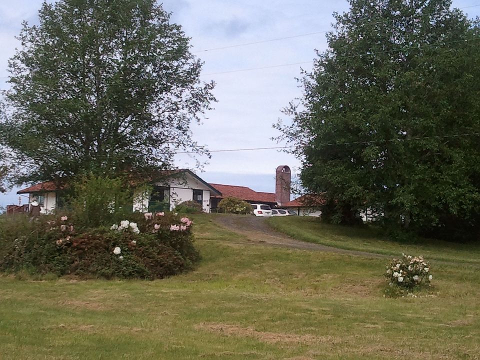 On a knoll, 11.15 acre lot
