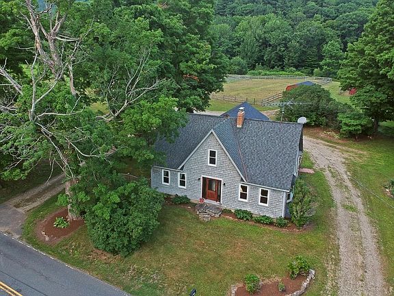The 3 bedroom house was built in 1800 but updated with exposed beams l, cherry hardwood floors, modern one and a half bathrooms, and a newly furnished basement.