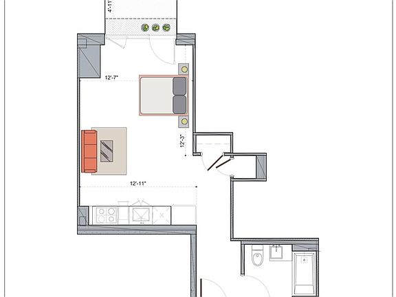 2nd image of 4441 Purves St APT 413